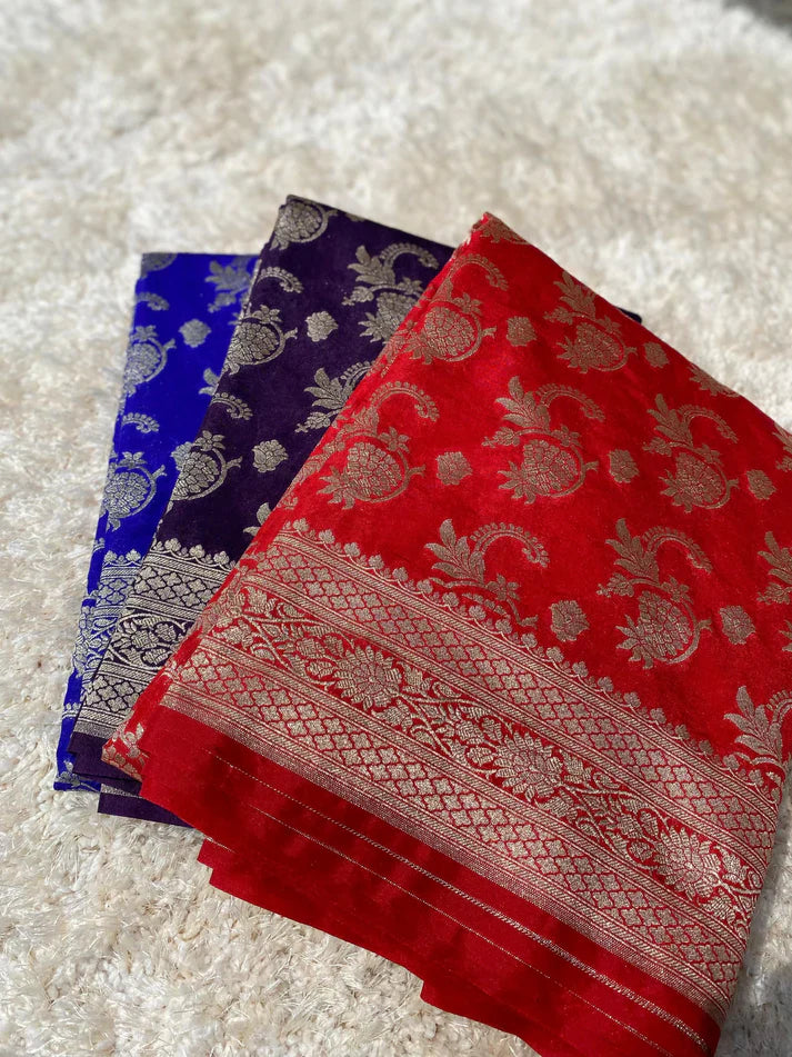 Katan Upada Soft Silk Saree