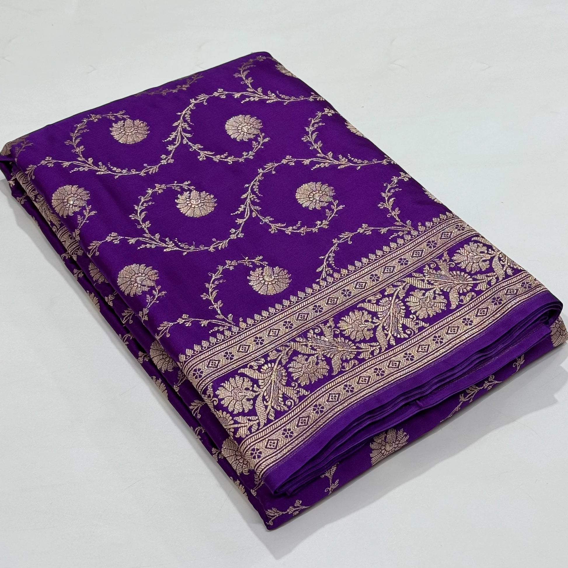 Banarasi Mashru Katan Handloom soft silk saree