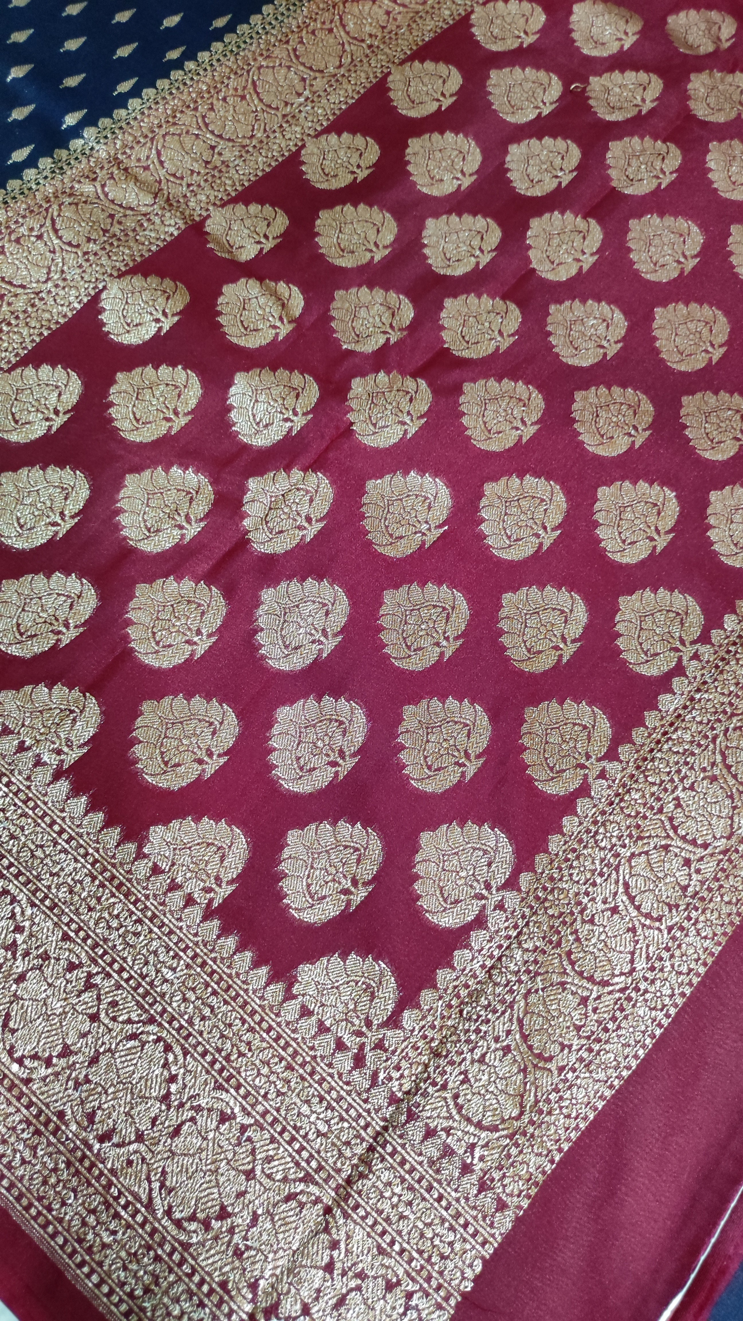 Katan Silk Handloom Banarasi Saree - THE WEAVER